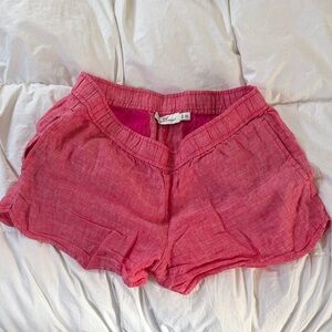 Vineyard Vines Pull On Linen Shorts